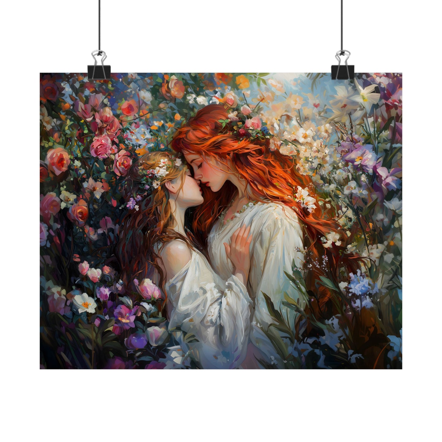 Floral Queens Art Print