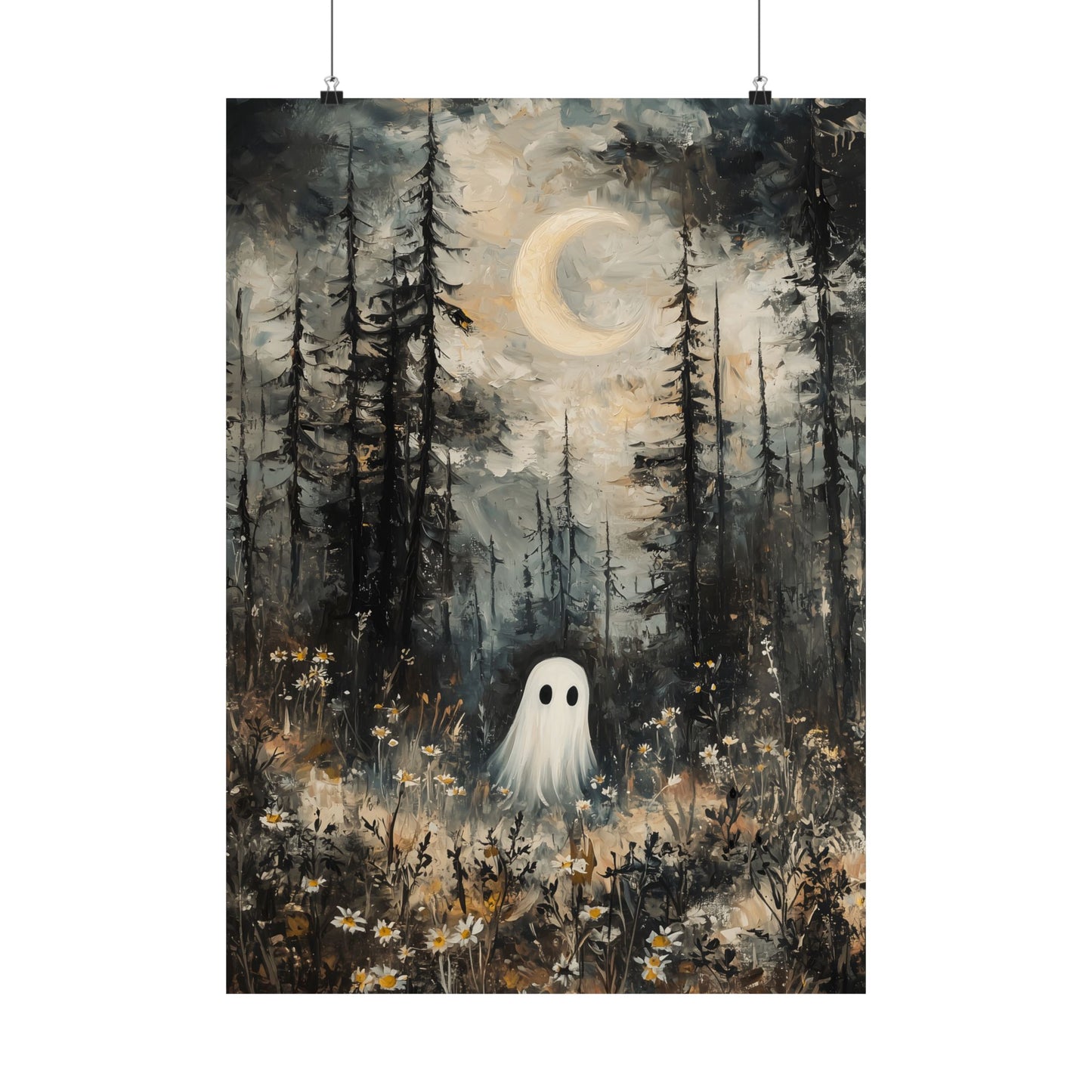 Moonshine Ghost Art Print