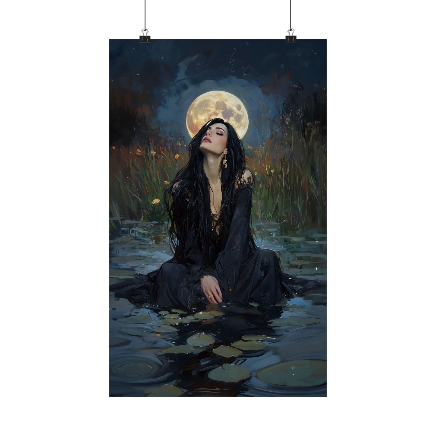 Moonshine Witch Art Print