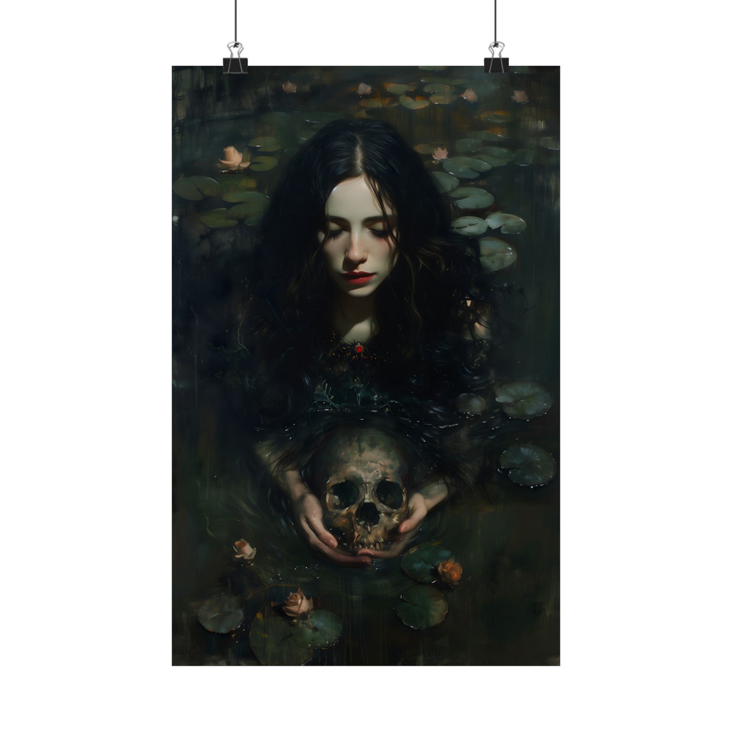 Dark Pond Art Print