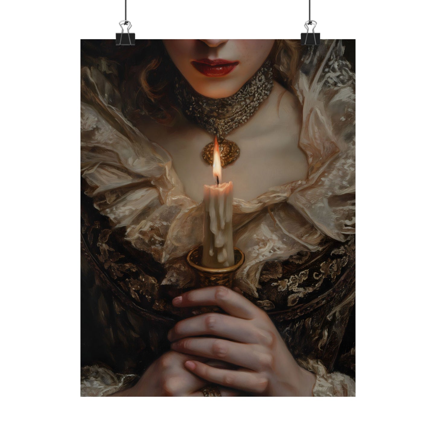 Candle Art Print