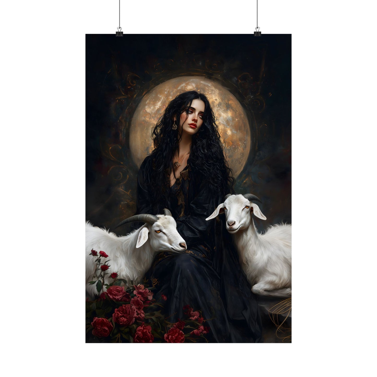 Goats Art Print