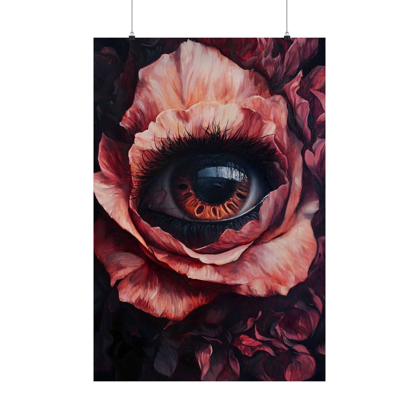 Floral Eye Art Print