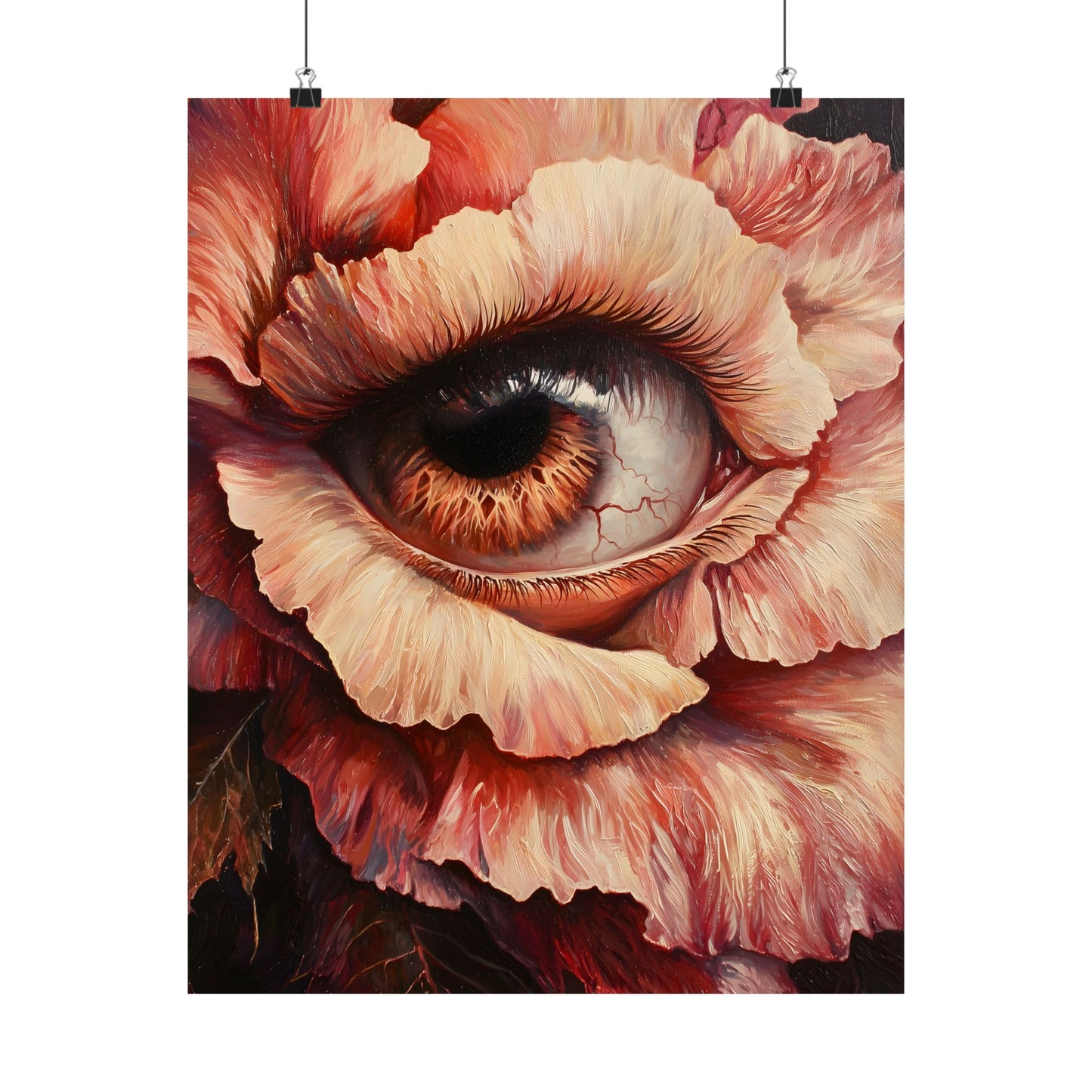 Floral Eye Art Print