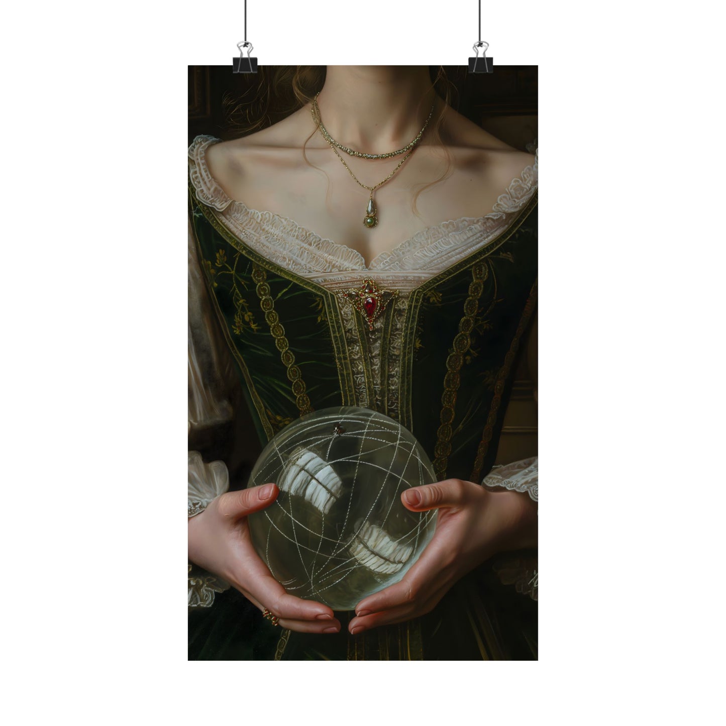 Glass Ball Art Print