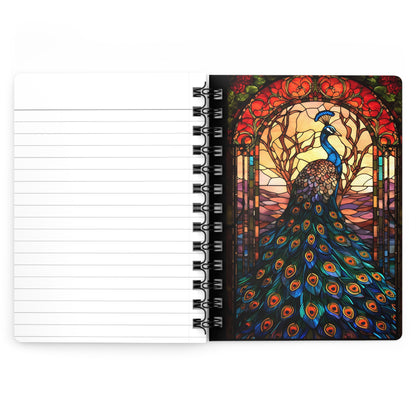 Peacock Spiral Bound Journal