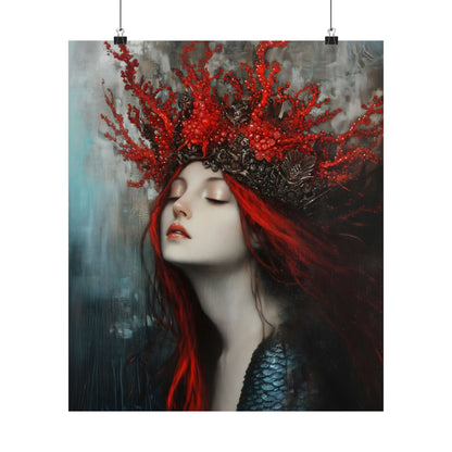 Coral Crown Art Print