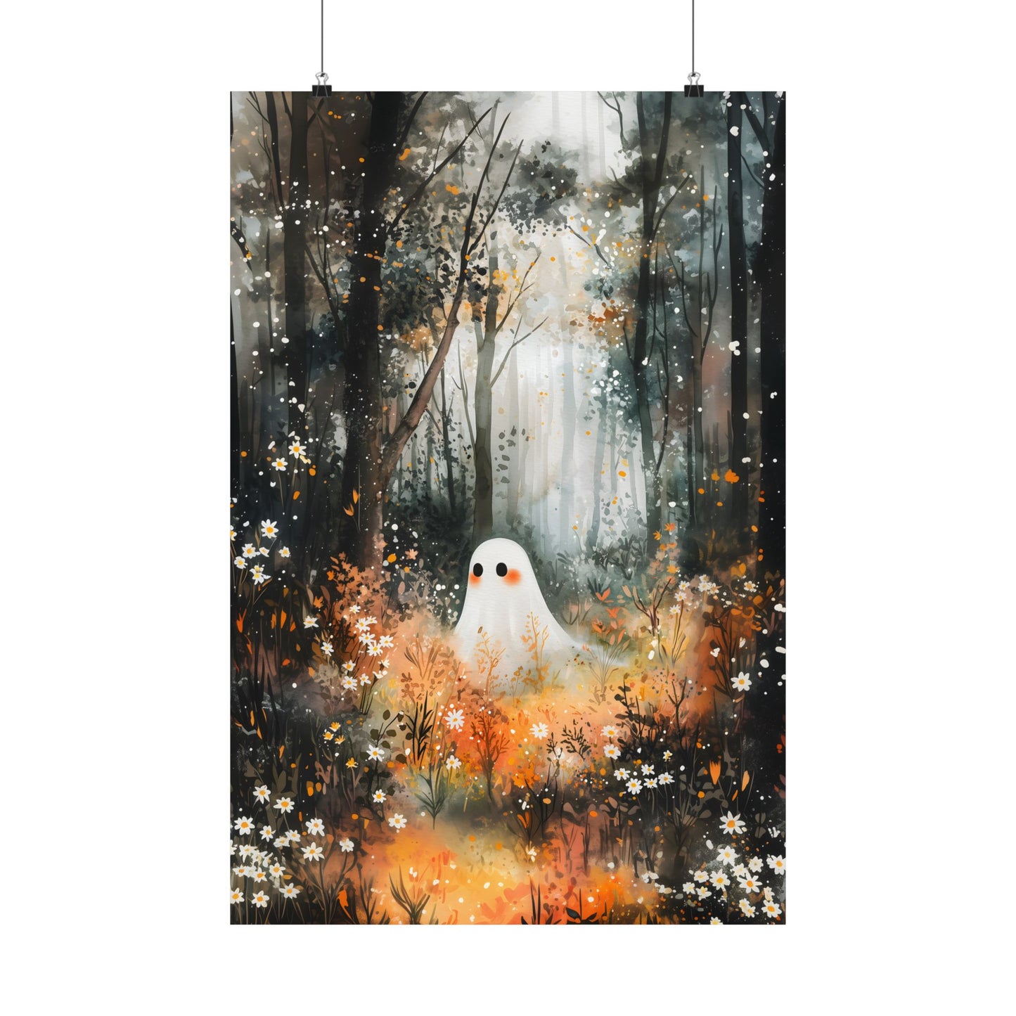 Forest Ghost Art Print