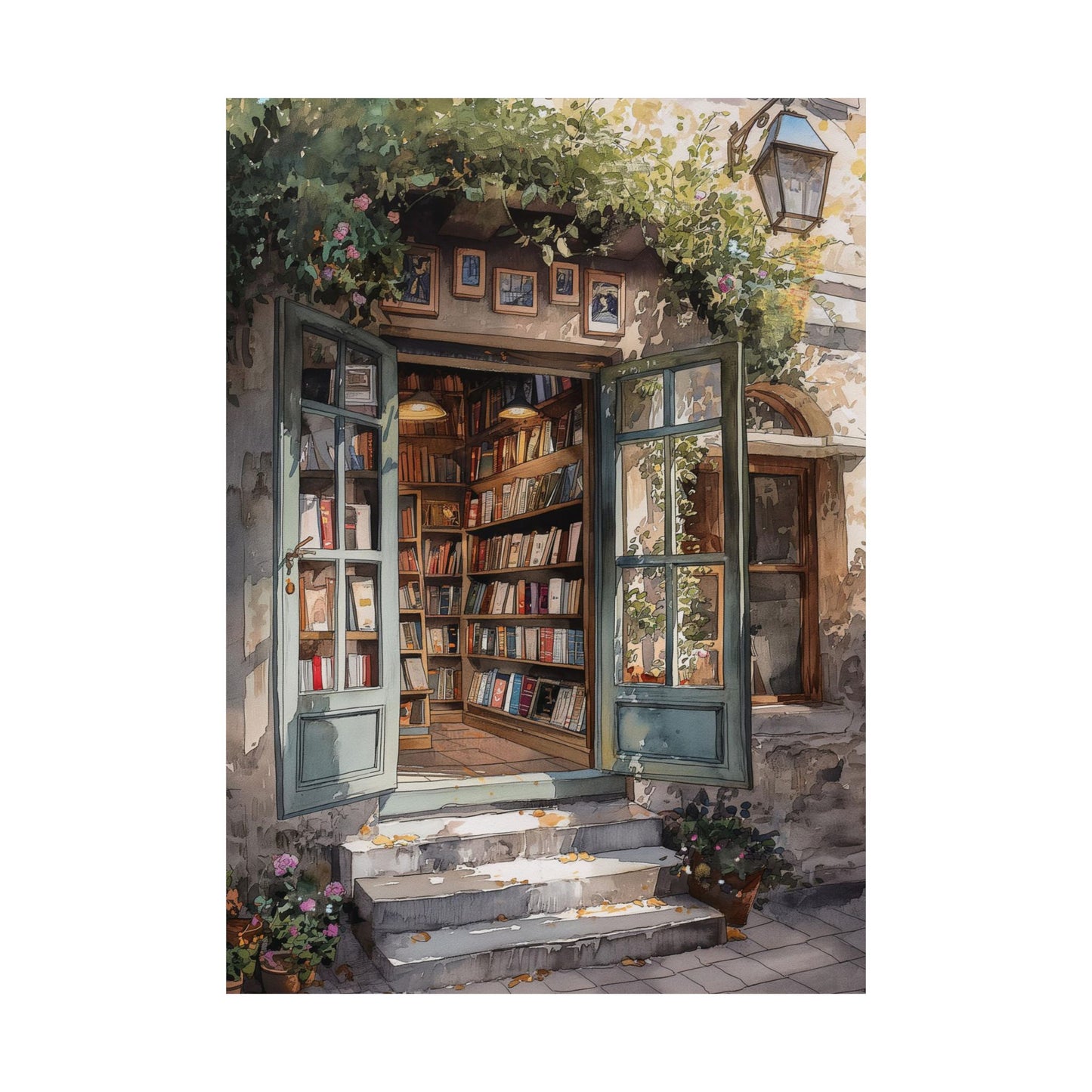 Book Shop Art Print