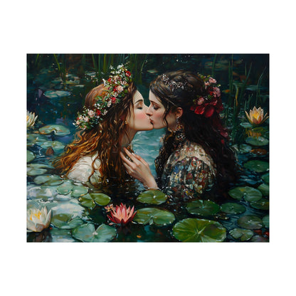 Love Lake Art Print