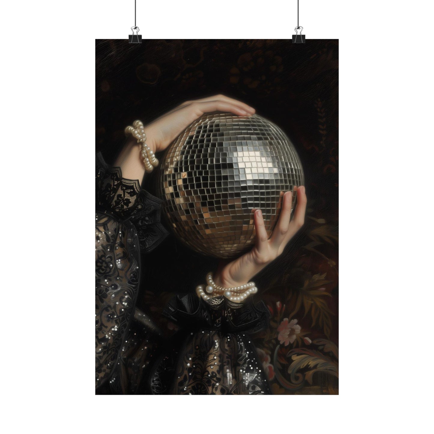 Disco Ball Art Print