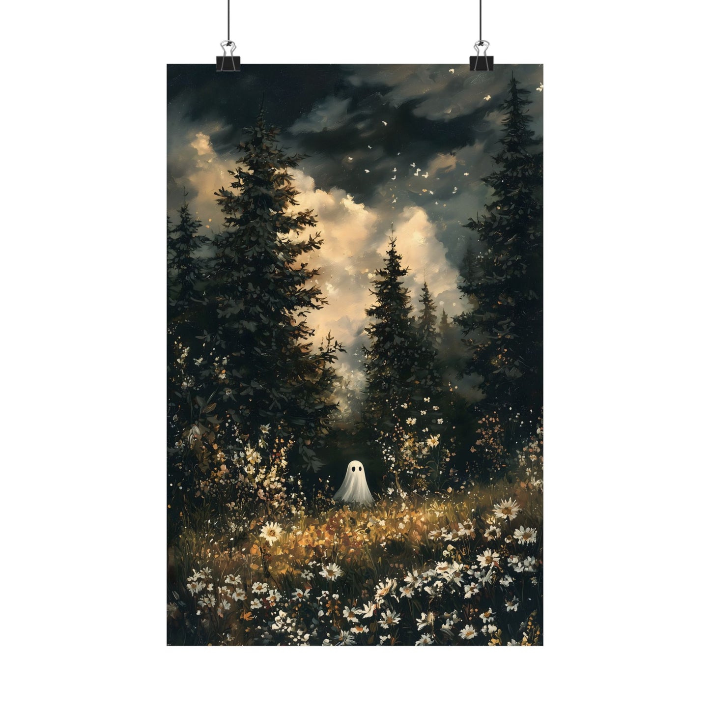 Whimsy Ghost Art Print