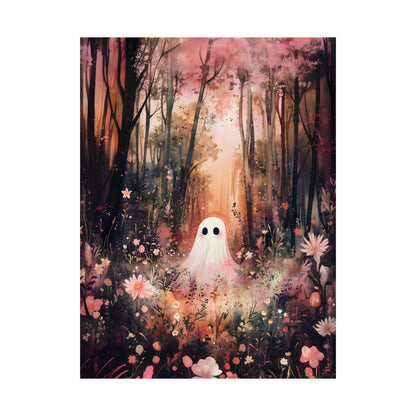 Floral Ghost Art Print