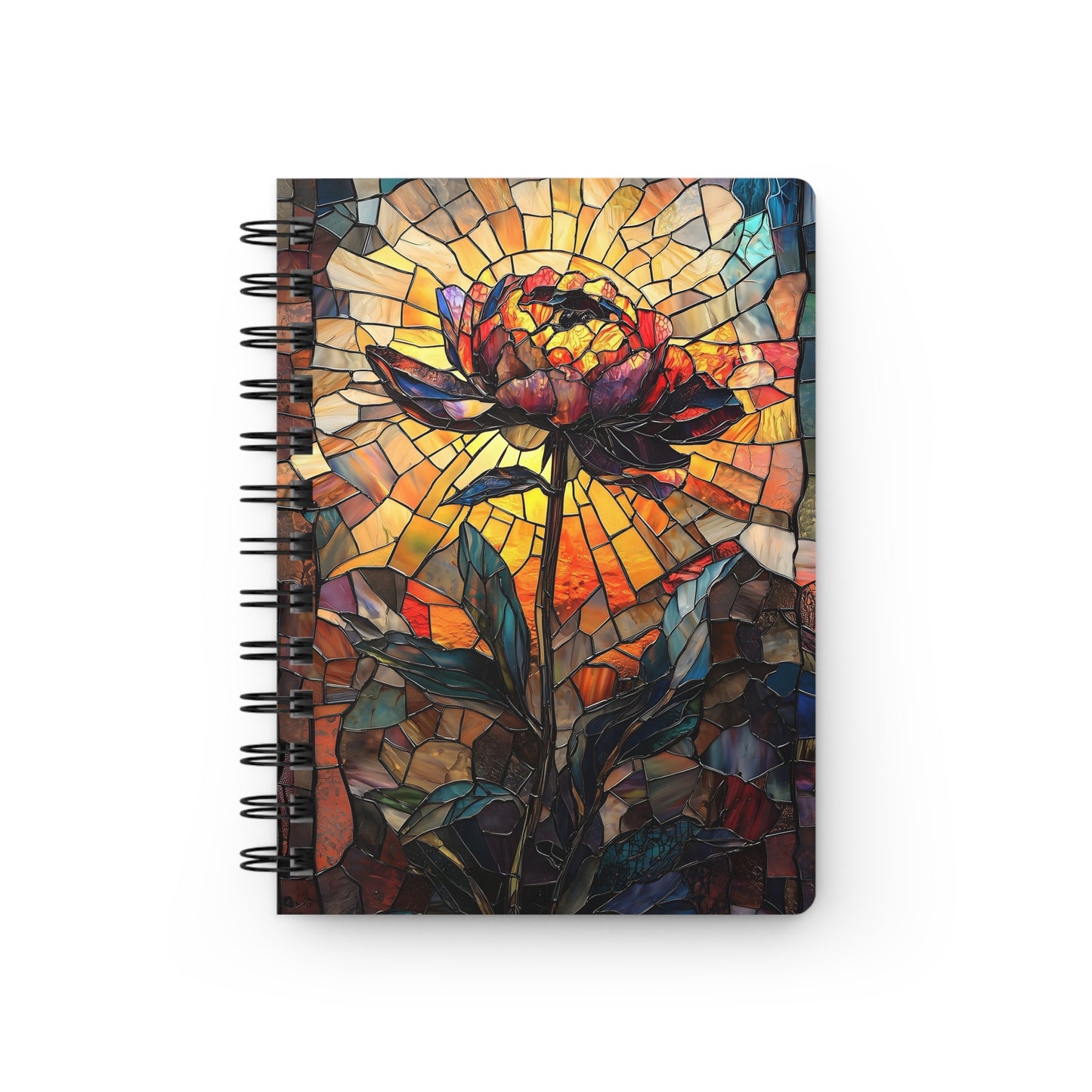 Peony Spiral Bound Journal