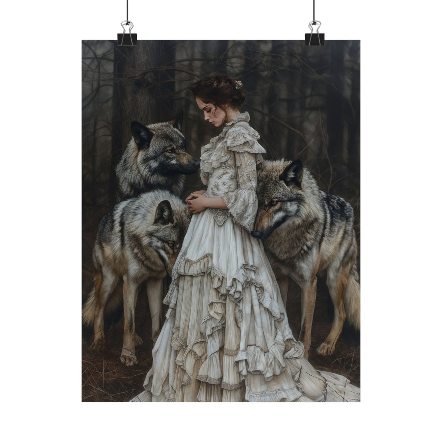 Wolves Art Print