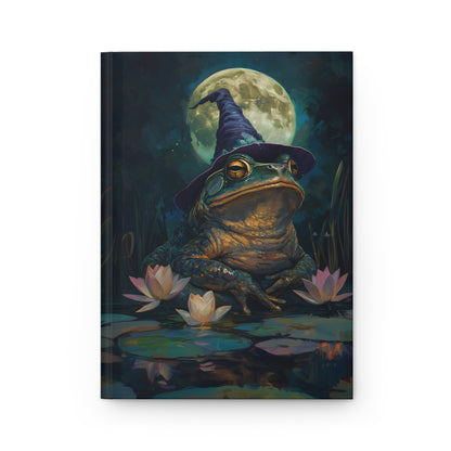 Wizard Frog Hardcover Journal