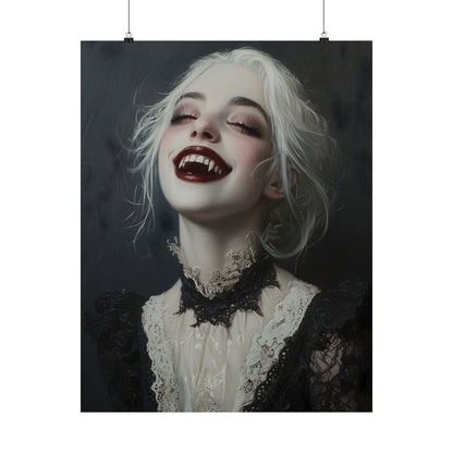 Vampire Beauty Art Print