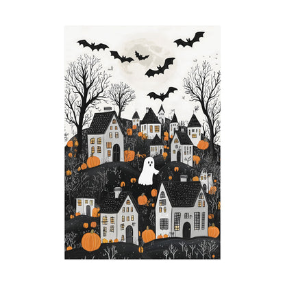 Halloween Town Art Print