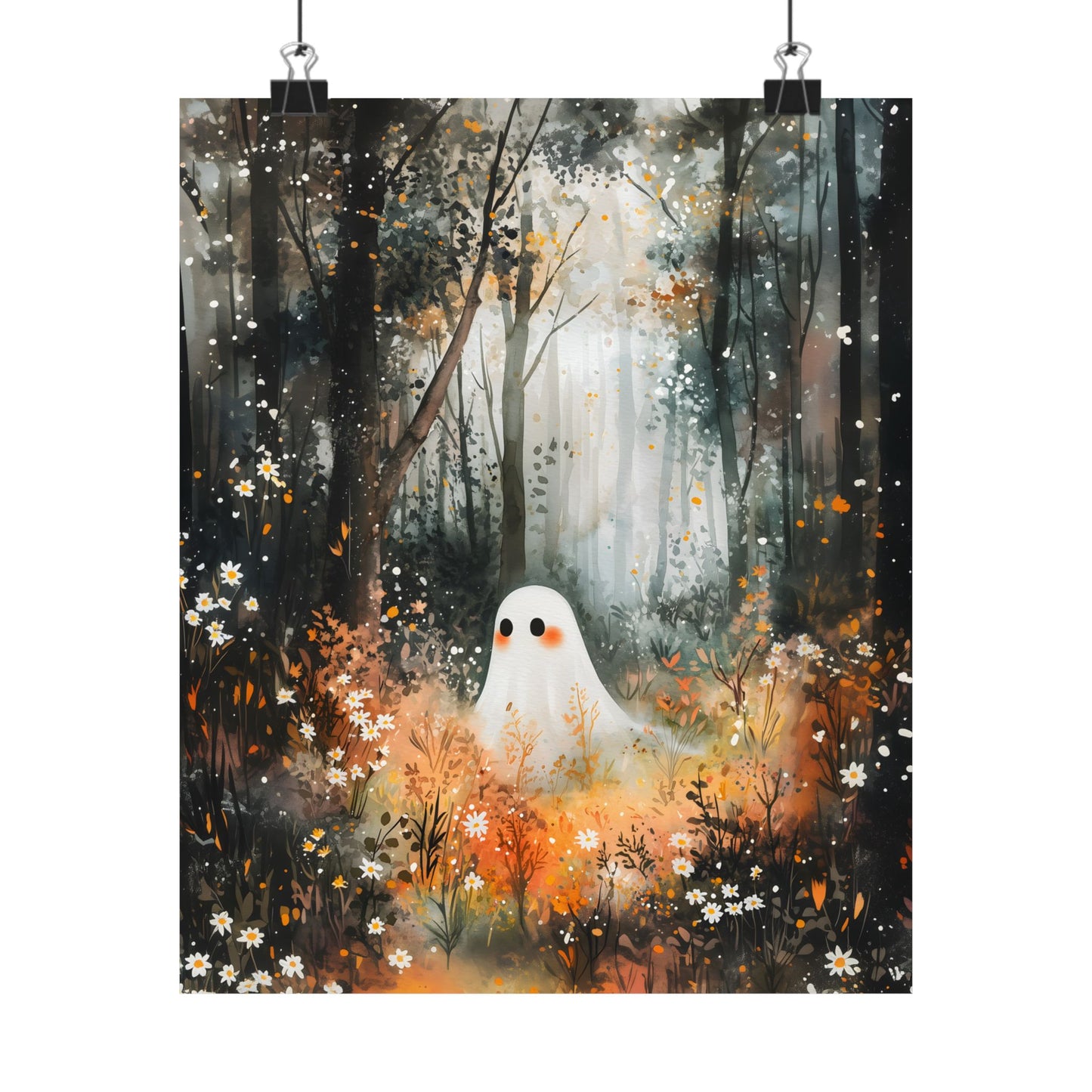 Forest Ghost Art Print