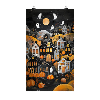 Halloween Town Art Print