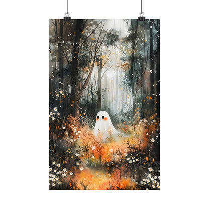 Forest Ghost Art Print