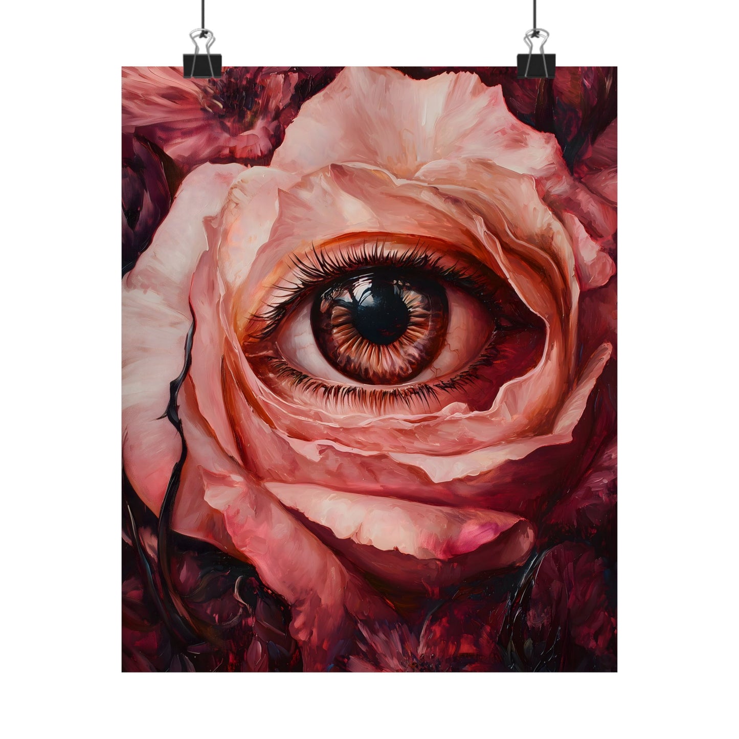 Floral Eye Art Print