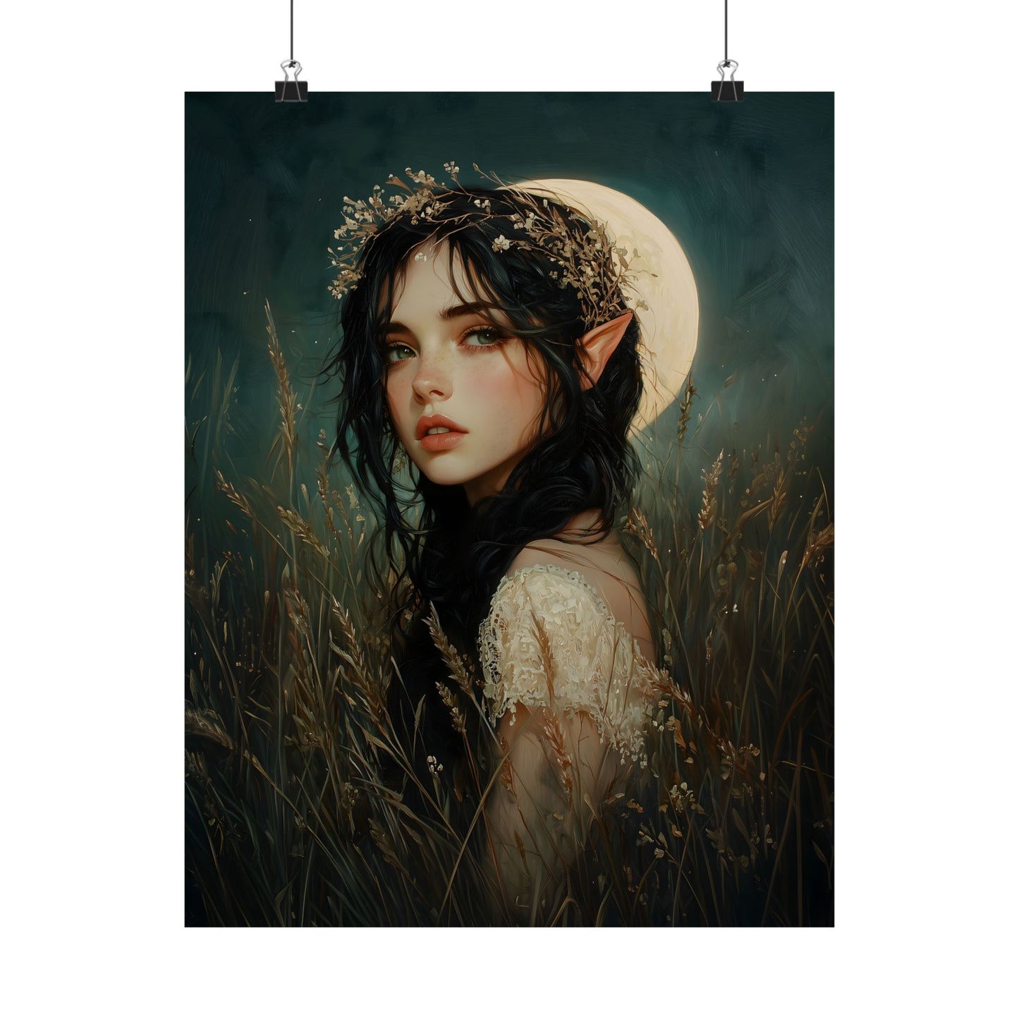 Elven Moon Art Print