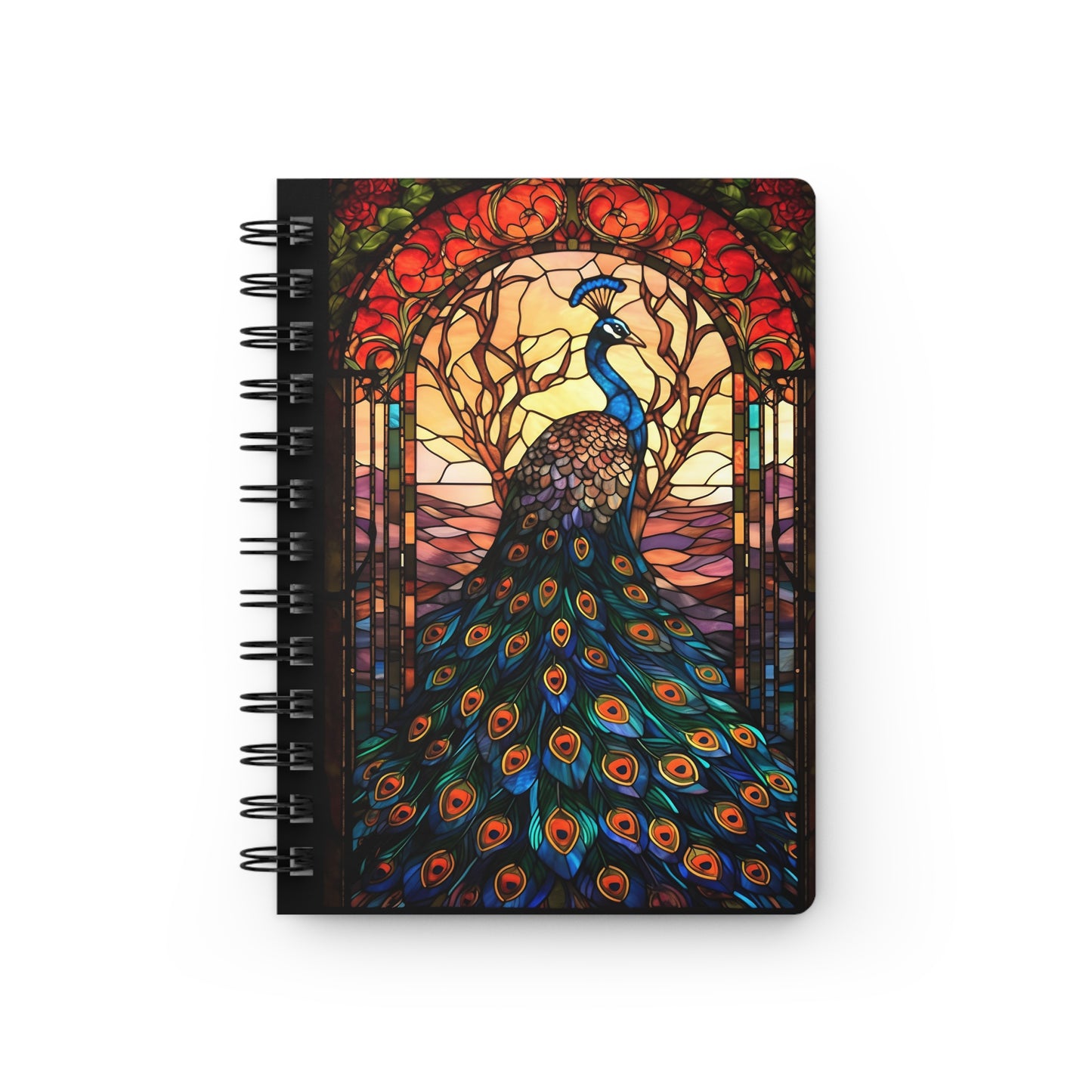 Peacock Spiral Bound Journal