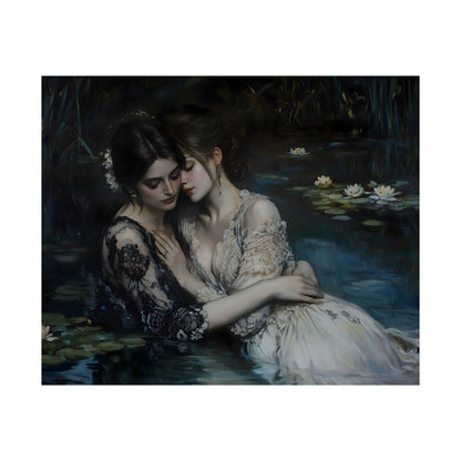 Lovers Art Print