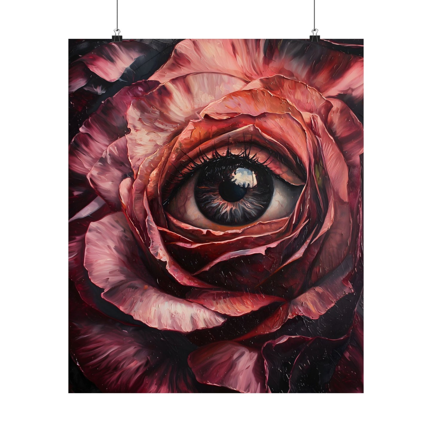 Floral Eye Art Print