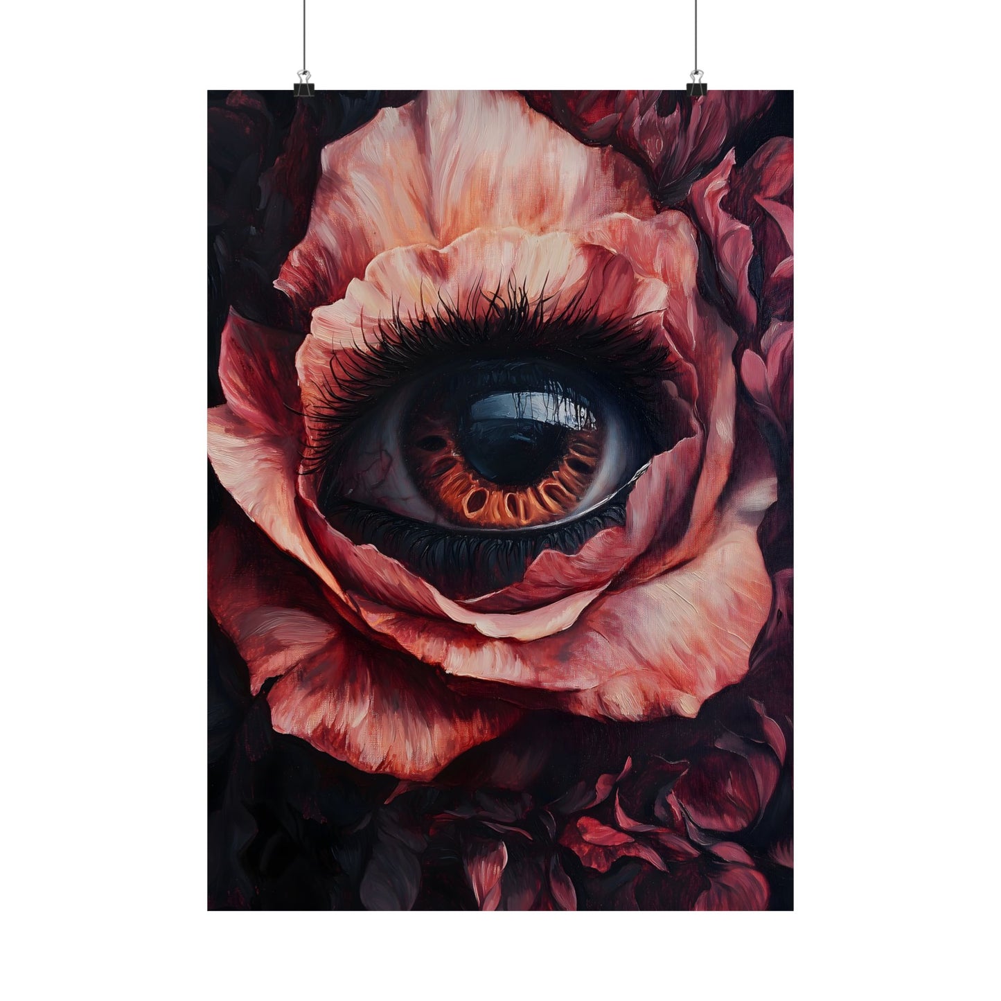 Floral Eye Art Print