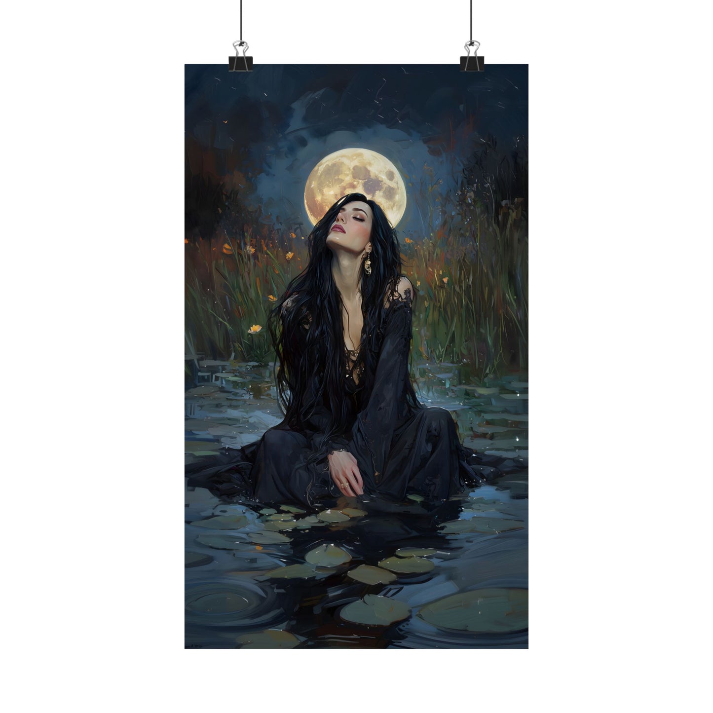 Moonshine Witch Art Print