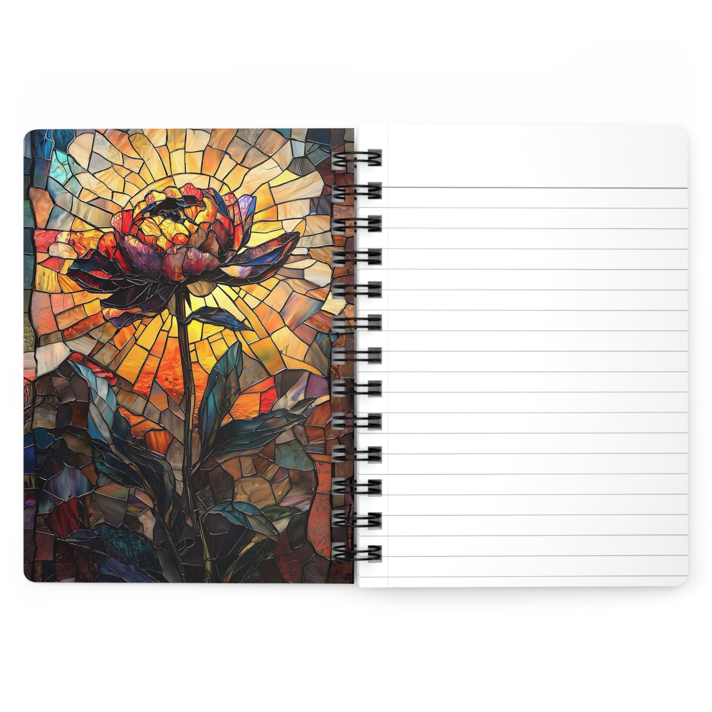 Peony Spiral Bound Journal