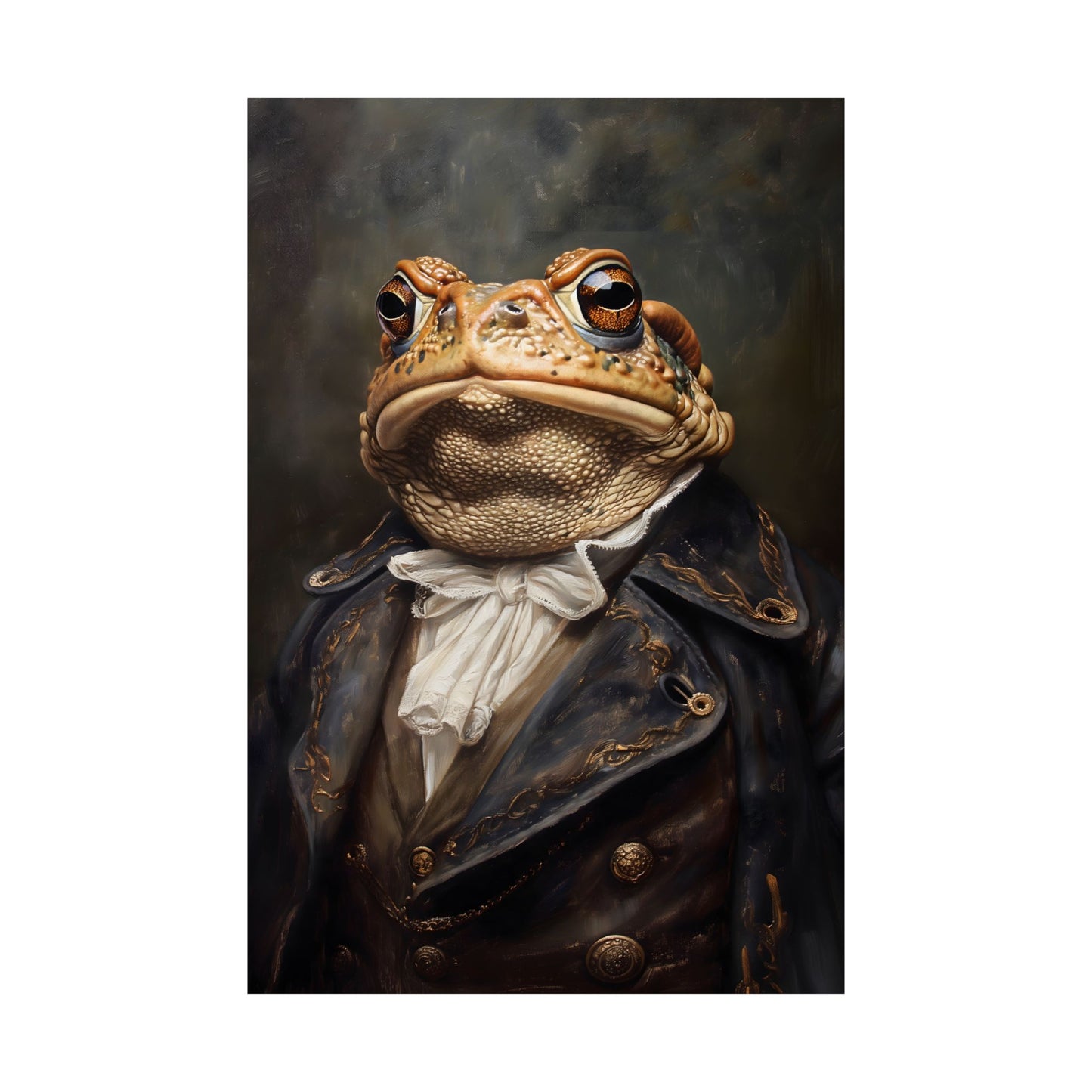 Elegant Toad Art Print