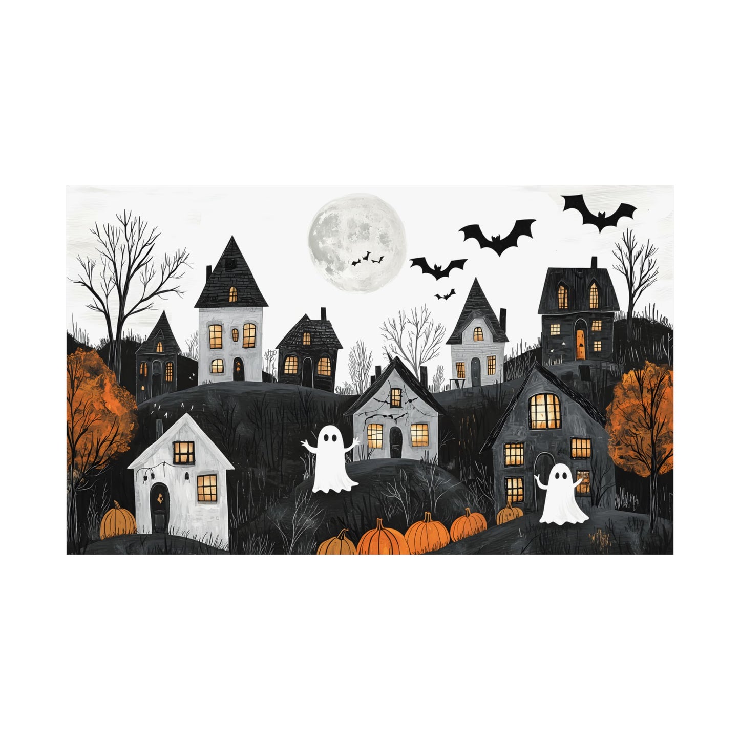 Ghost Town Art Print