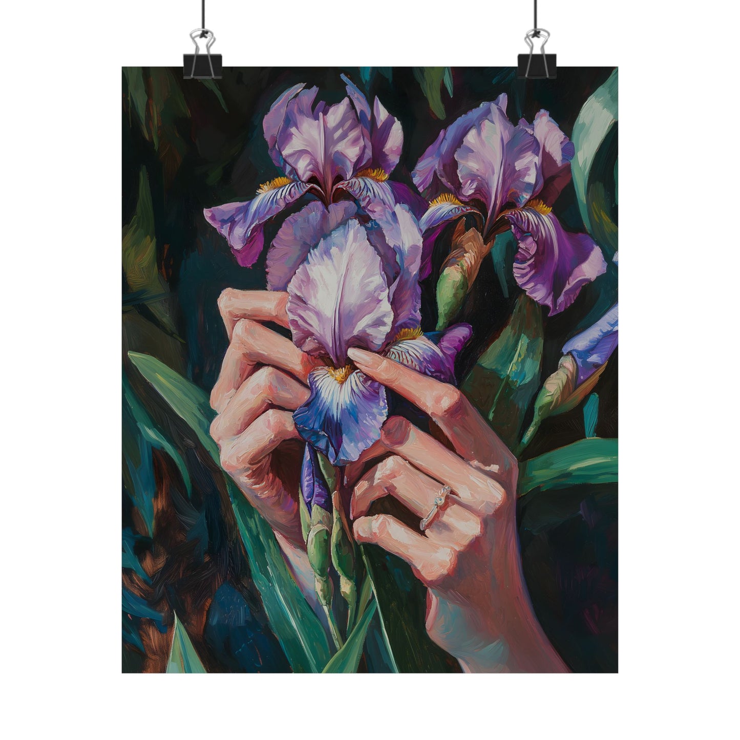 Iris Art Print