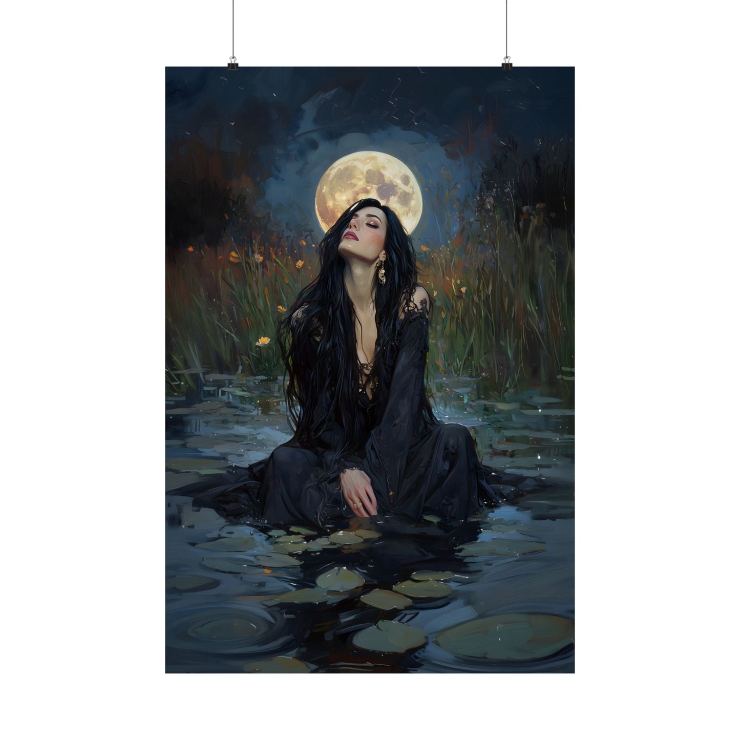 Moonshine Witch Art Print