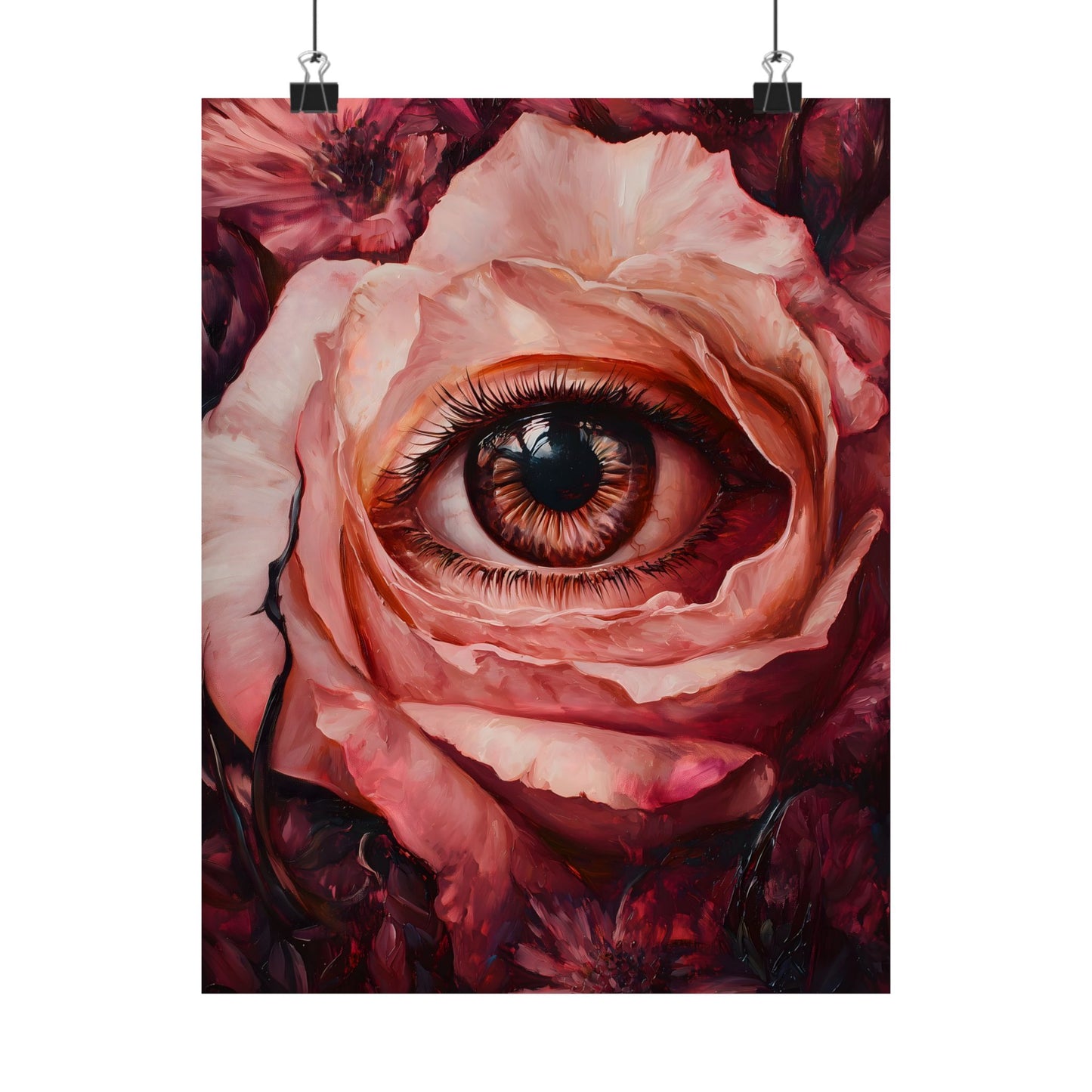 Floral Eye Art Print