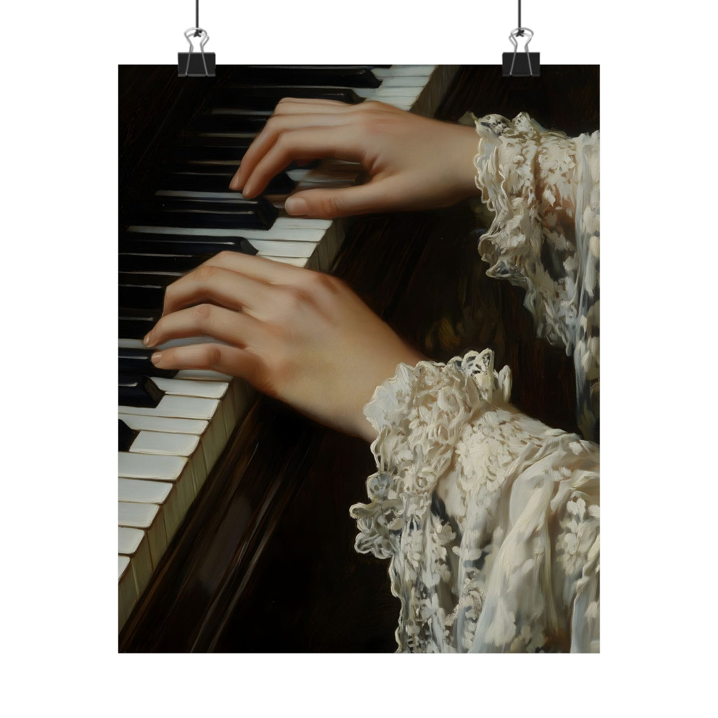 Piano Art Print