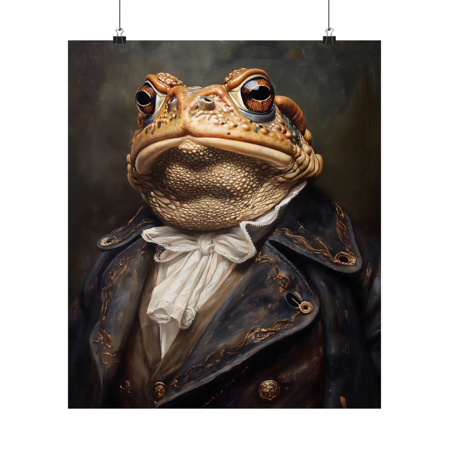 Elegant Toad Art Print