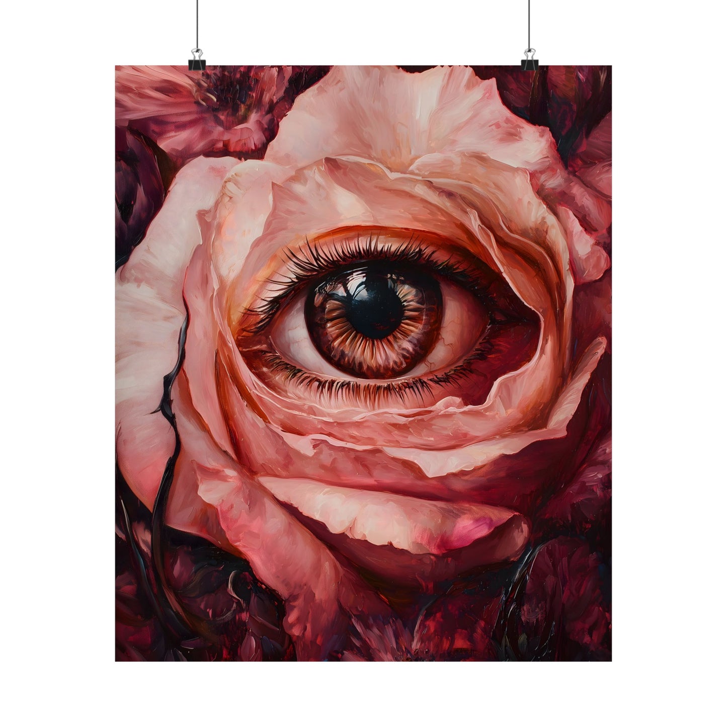 Floral Eye Art Print