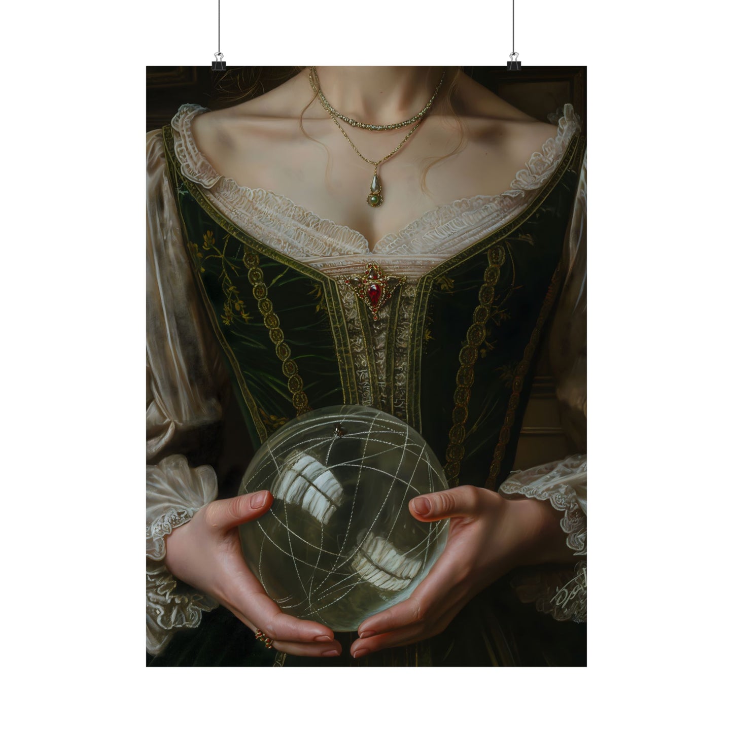 Glass Ball Art Print