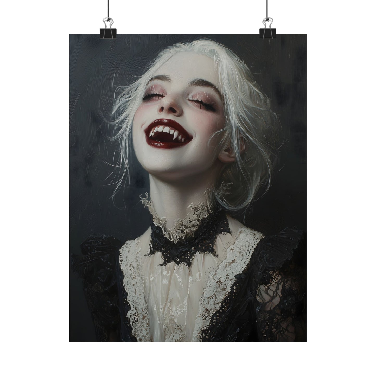 Vampire Girlie Art Print