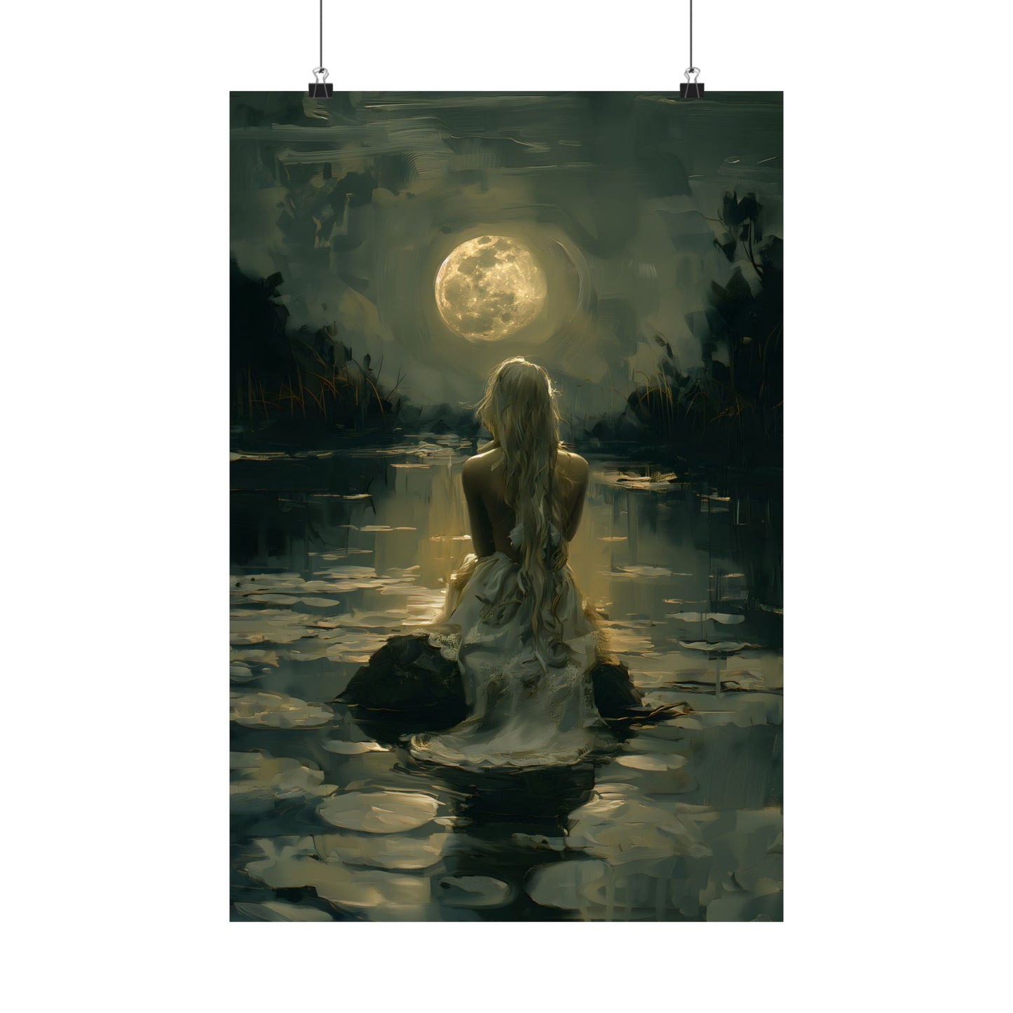 Full Moon Art Print