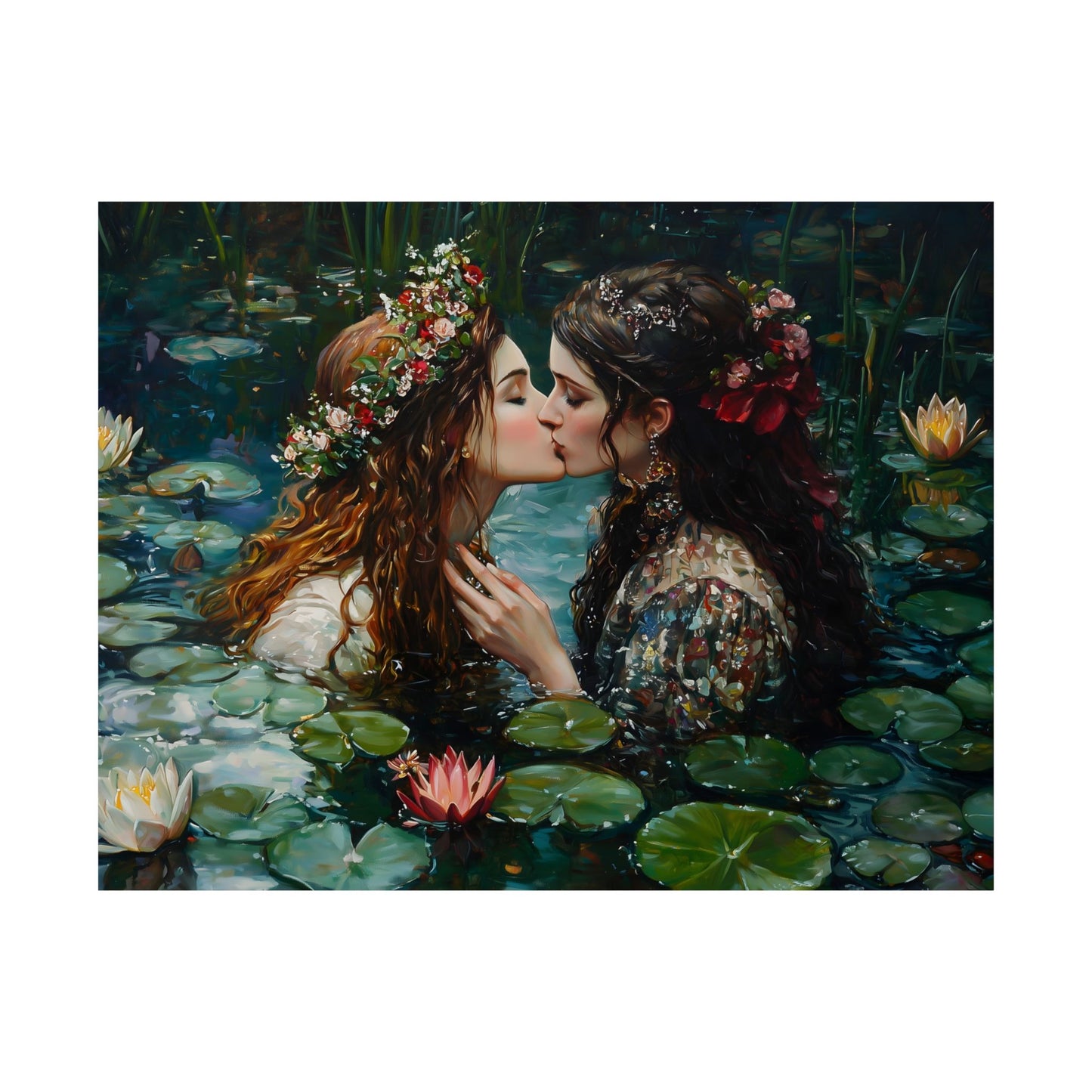 Love Lake Art Print