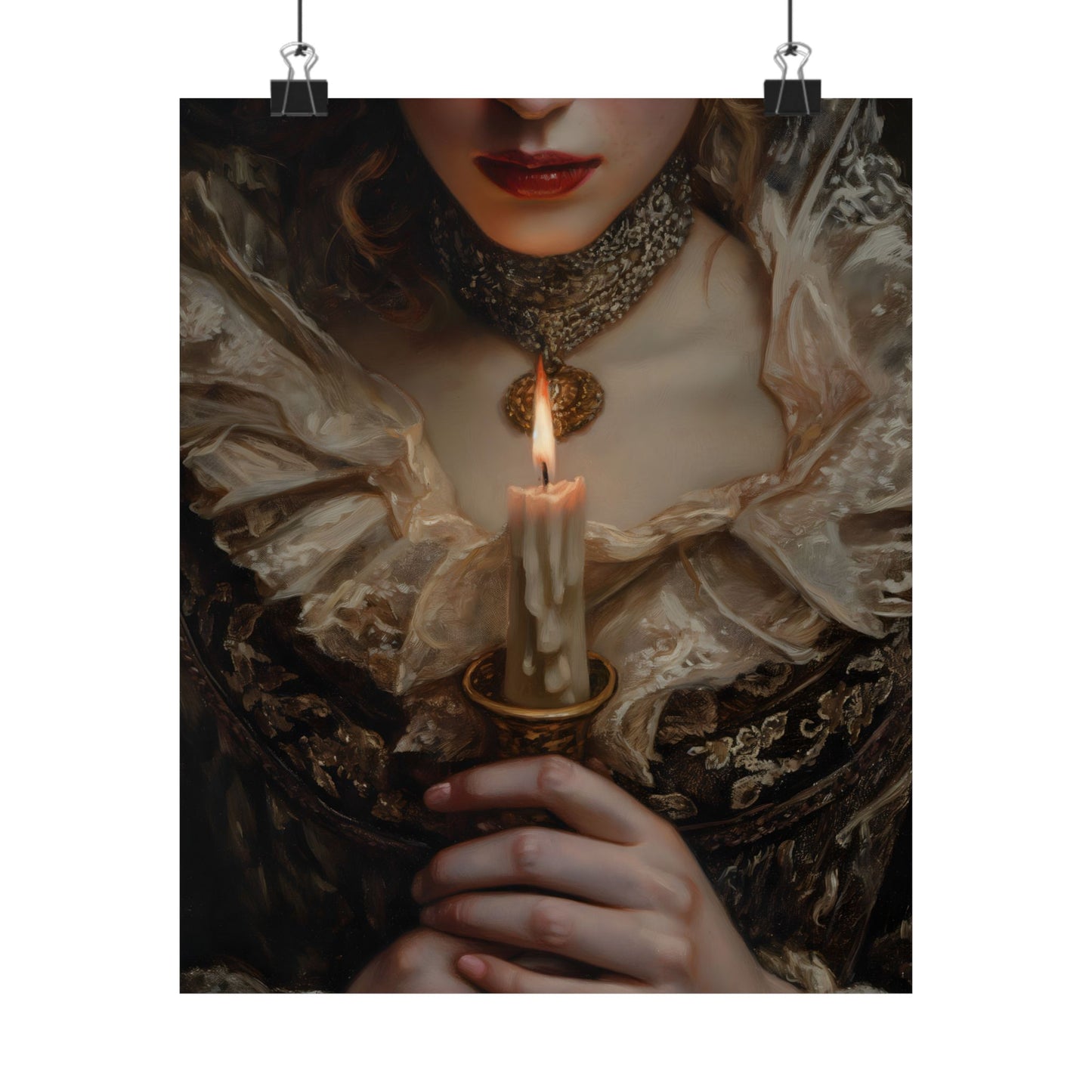 Candle Art Print