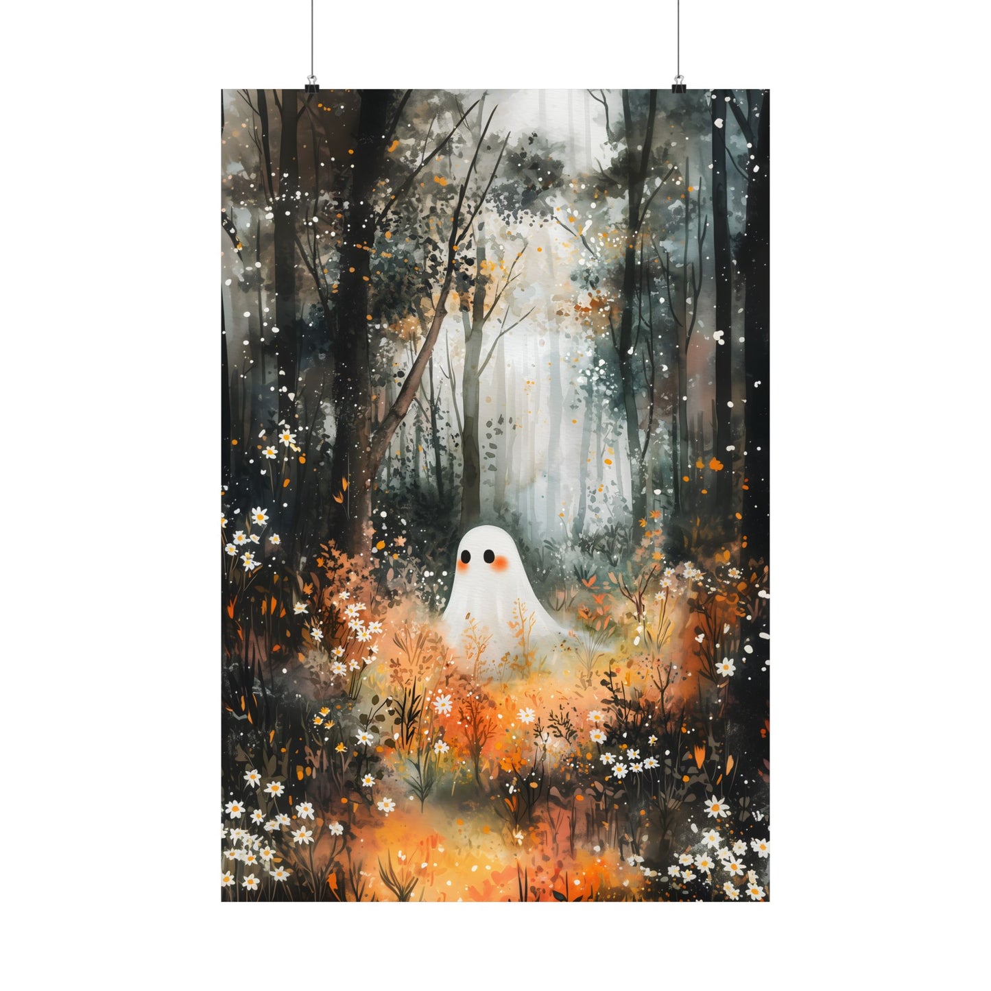 Forest Ghost Art Print