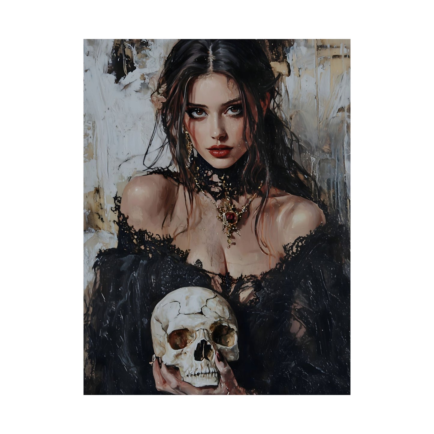 Skull Art Print