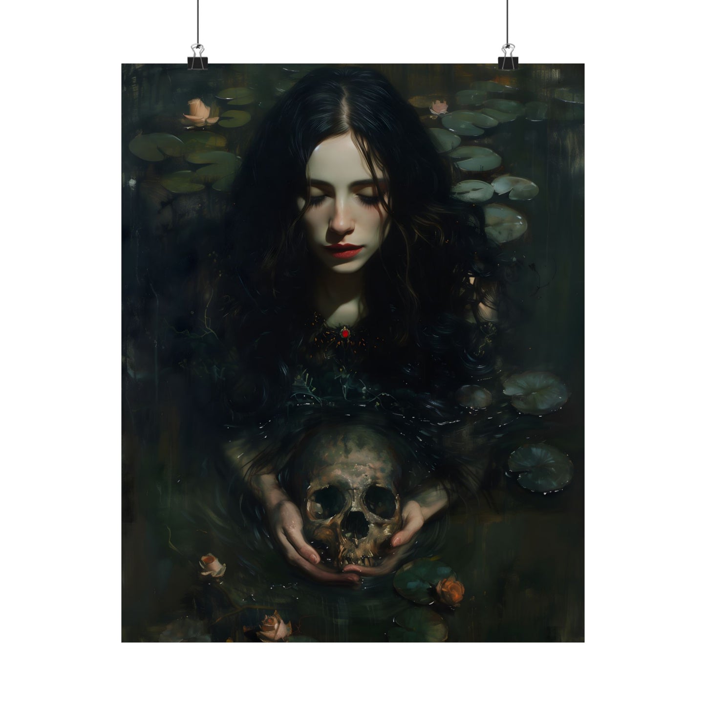 Dark Pond Art Print