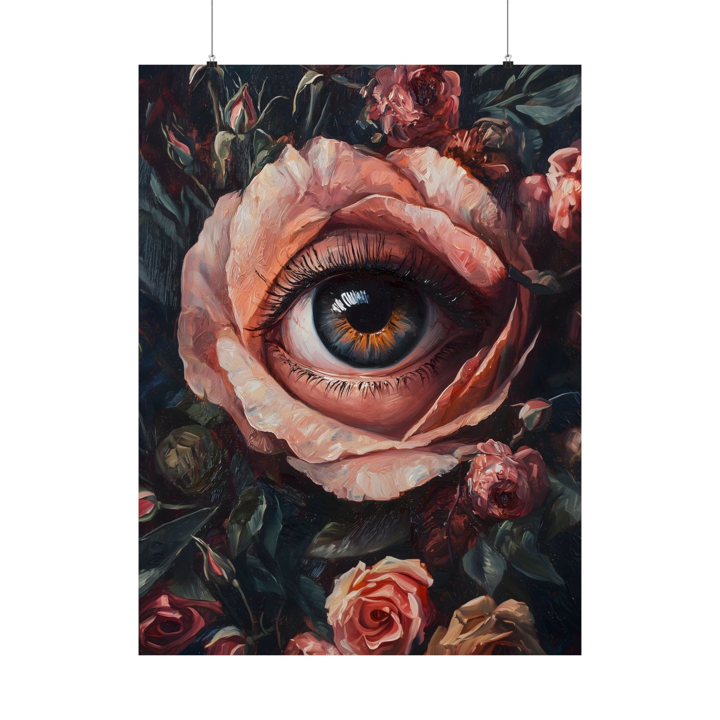 Floral Eye Art Print